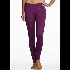 🌟3/$30 Fabletics Salar Legging purple stripe S